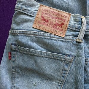 Men's Levi 511 Jeans - Light Wash